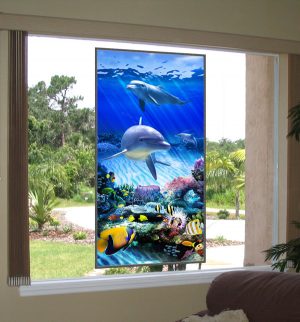 Narrow border on Dolphin Reef