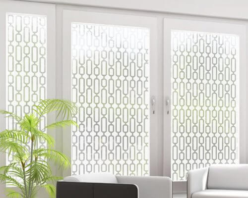 Etched Glass Window Film